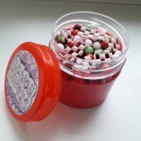 Игрушка слайм Арбуз, Watermelon, 150 мл