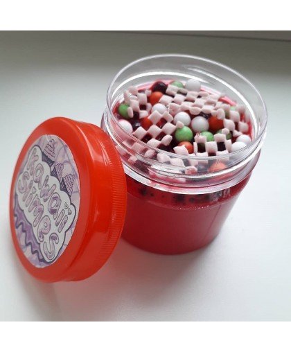 Игрушка слайм Арбуз, Watermelon, 150 мл