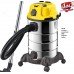 Профессиональный пылесос с розеткой DMS NTSC-30 Yellow 2300W 30L, многоцелевой
