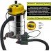 Профессиональный пылесос с розеткой DMS NTSC-30 Yellow 2300W 30L, многоцелевой