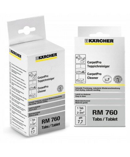 Таблетки для химчистки Karcher RM 760 (16 шт х 16 гр) 6.295-850.0