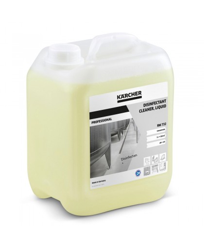 Дезинфицирующее средство RM 732, 5 л, BD, BR, HD, HDS, Karcher 6.295-596.0
