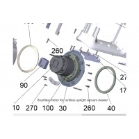 Двигатель BLDC 300W 21.6V для пылесоса VCS 3 Nano Complete, Karcher 9.779-413.0