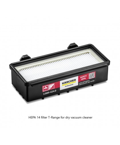 Фильтр HEPA 14 T-Range для T 10/1 - T 15/1, Bp, Adv, Karcher 2.889-424.0