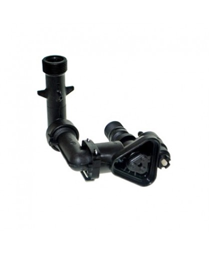 Голова помпы с патрубком в сборе, K3, K4, K5, K 3.65 MD, Karcher 9.755-144.0