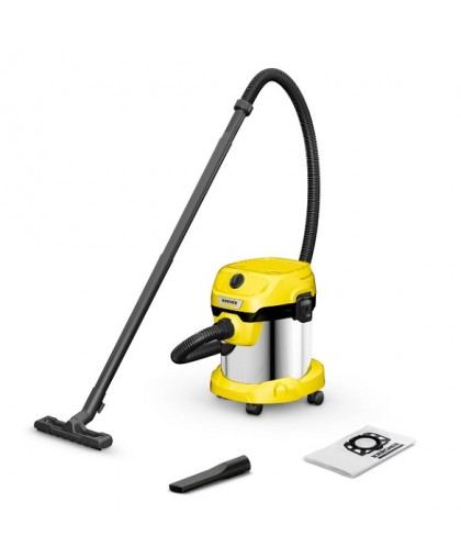 Хозяйственный пылесос WD 2 Plus S V-15/4/18, 15 л, Karcher 1.628-050.0 Хозяйственный пылесос WD 2 Plus S V-15/4/18, 15 л, Karcher 1.628-050.0