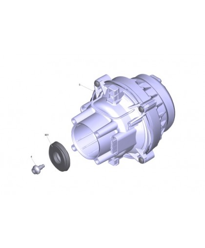Мотор в сборе для K 5 WCM, K 5 FC, K 5 PC, Karcher 4.100-707.0