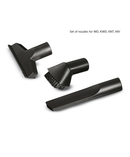 Набор насадок щеток DN35 Karcher для WD, KWD, KNT, 3 шт, 2.860-116.0