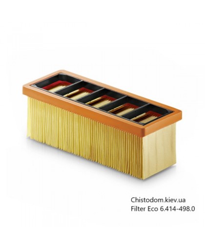 Плоский складчатый фильтр Eco для SE 5, SE 6, SE 2 Car, Karcher 6.414-498.0