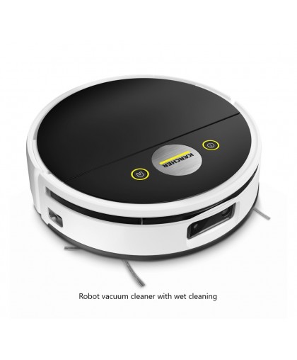 Робот-пылесос моющий Karcher RVF 7, Li-ion, LiDAR, ИИ, видеокамера, 1.269-680.0