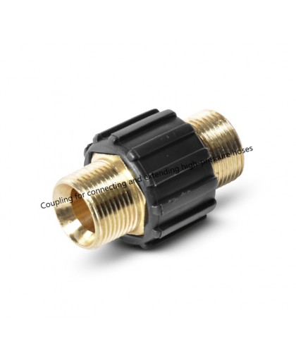 Соединительная муфта латунь 2xM22x1,5 для K 3 - K 7, HD, Karcher 4.403-002.0