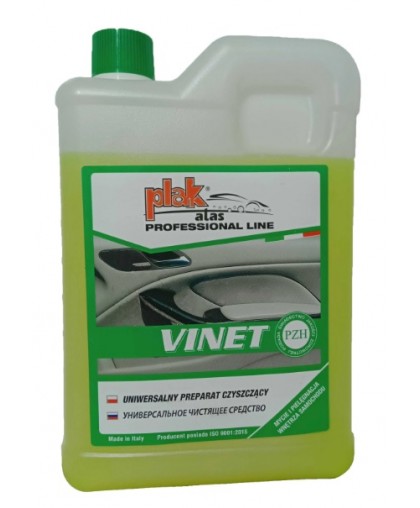 ATAS VINET 1,8 л - профи средство для салона авто, мебели, концентрат
