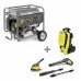 Бензиновый генератор Karcher PGG 3/1, 2,8/3 кВт, 15л, 230В, 1.042-207.0
