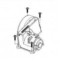 Колесо-мотор правое в сборе, RC 3, RC 3 Premium, Karcher 9.754-318.0