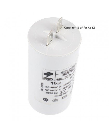 Конденсатор 16 мкФ для минимоек K 2 - K 3, Karcher 9.085-035.0