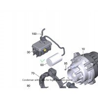 Конденсатор с кабелем 32 мкФ для K 5 - K 6 Comfort Premium, Karcher 6.661-078.3