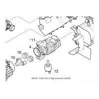 Мотор Ratio V для минимойки K 2 - K 3 - K 4, Universal, Classic, Karcher 4.100-618.0