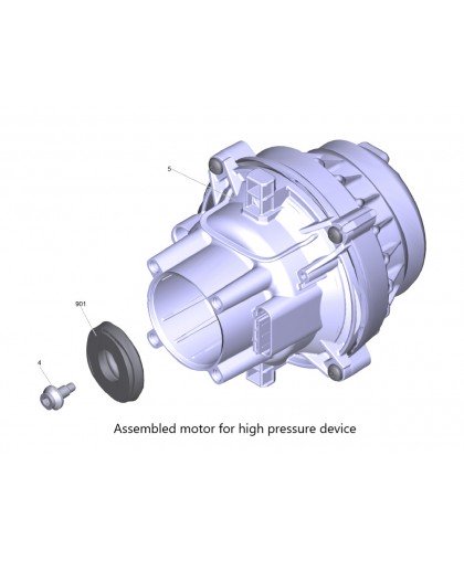 Мотор H65 M1100 WCM 3.5 для K 4 Power Control, Premium, 9.013-800.3 Karcher 9.002-628.0