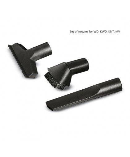 Набор насадок щеток DN35 Karcher для WD, KWD, KNT, 3 шт, 2.860-116.0