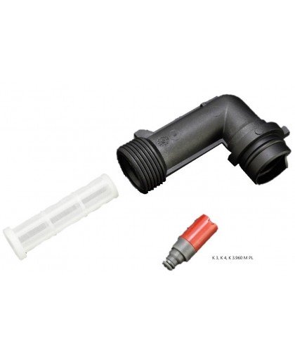 Патрубок входной с обратным клапаном, K3-K4, K 3.960, Karcher 9.001-187.0
