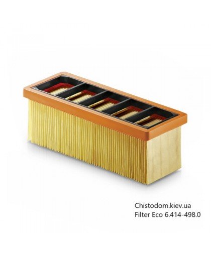 Плоский складчатый фильтр Eco для SE 5, SE 6, SE 2 Car, Karcher 6.414-498.0