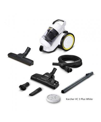 Пылесос с контейнером Karcher VC 3 Plus White + насадка для паркета