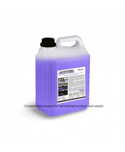 Концетрированное средство для мягкой мебели, ковров, 5 л, Textile Cleaner 4Larus Dannev