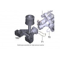 Выходной патрубок QC T-Pump для моек K 4 - K 5, Karcher 9.013-925.3 Выходной патрубок QC T-Pump для моек K 4 - K 5, Karcher 9.013-925.3